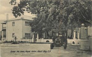 City Tramways Bus? Under The Oaks, Royal Hotel, Hout Bay C. A. Postcard