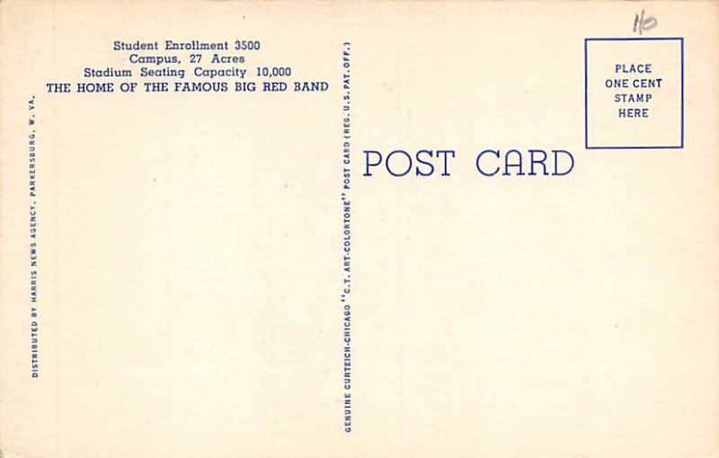 Central Junior-Senior High School, Stadium, Parkersburg, WV