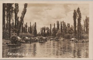 RPPC Postcard Xochimilco Mexico #15