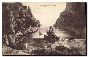 Postcard Old cove of En Vau