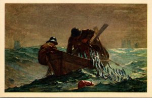 Illinois Chicago Art Institute Painting The Herring Net By Winslow Homer