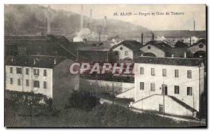 Old Postcard Alais Forges Station Tamaris