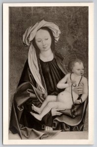 B. Strigel Madonna and Child Bavaria State Collection RPPC Postcard L48