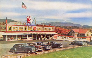 Lake Placid NY Sterling Alaska Fur & Game Farms Whiteface Mountain Postcard