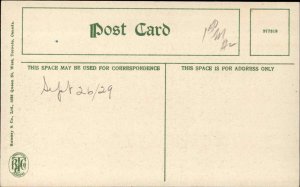 Andover New Brunswick Birdseye View c1900s-20s Postcard