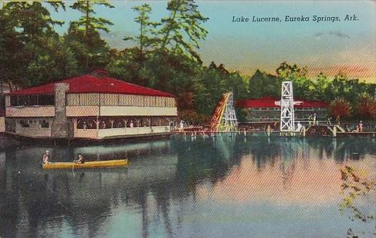 Arkansas Eureka Springs Lake Lucerne 1949