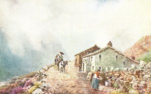 Vintage Postcard Kirkstone Pass Inn H. B. Winbush Picturesque English Lakes