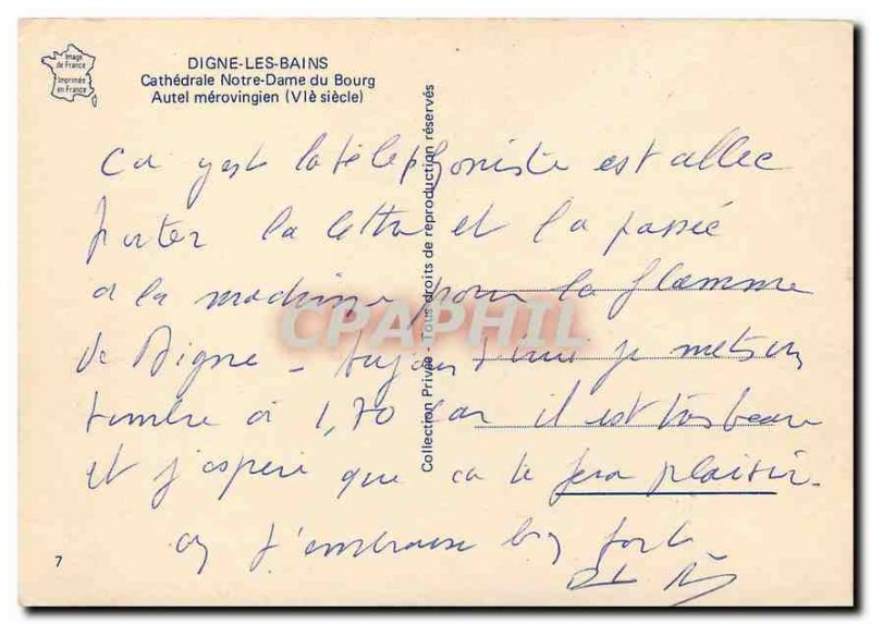 Modern Postcard Digne les Bains