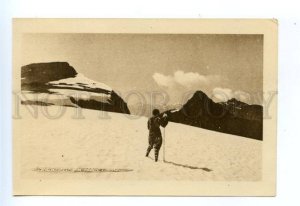 167862 Canada British Columbia COURTENAY Snowfield CLIMBER old