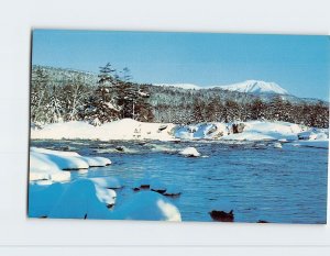 Postcard - Mt. Katahdin from the West Branch - Maine