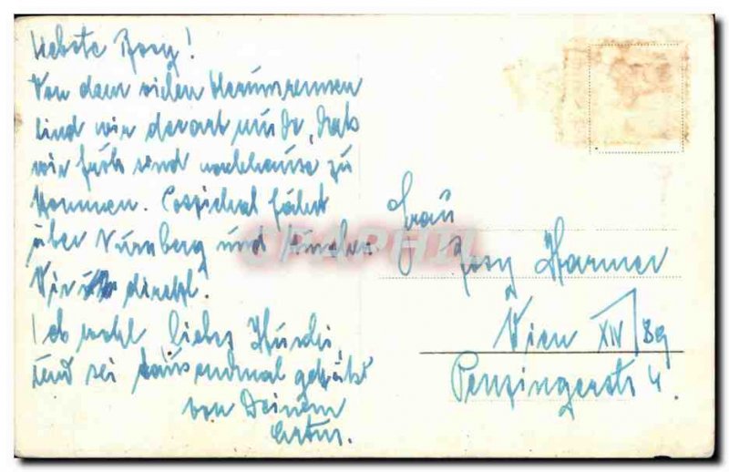 Leipzig Old Postcard Volkerschalcht Denkmal