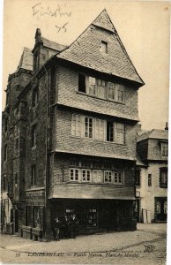 CPA LANDERNEAU - Vieille Maison Place du Marché (194233)