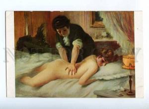 224819 FRANCE Guillaume Massage Lapina #1082 Nude old postcard