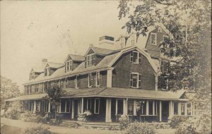 Georgetown Massachusetts MA Residential Home Real Photo c1910 Postcard