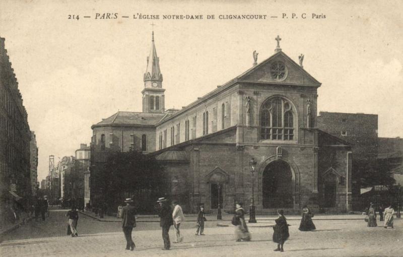 CPA Paris 18e (Dep. 75) L'Église Notre-Dame de Clignancourt (59570)