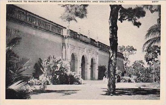 Florida Sarasota Ringling Art Museum Entrance