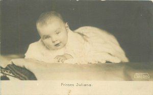 C-1910 Dutch Royalty Princess Juliana Infant Blankwaandt RPPC Postcard 22-2375