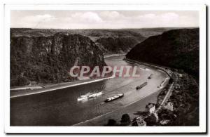 Postcard Old Das Felsental der Loreley