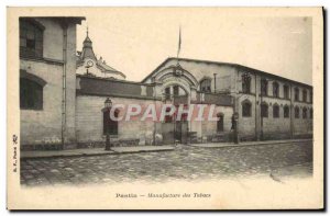 Postcard Old Tobacco Pantin Manufacture of tobacco