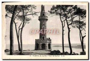 Old Postcard Tour Paimpol Kerhor