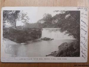 c1905 - Lower Falls Near Zoo - Bronx Park - New York