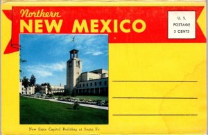 Northern New Mexico, Vintage Chrome Folder Postcard 13 Views