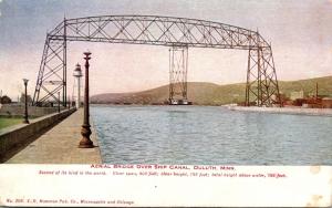 Minnesota Duluth Aerial Bridge Over Ship Canal