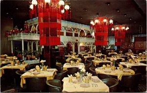 China Peace Restaurant 44Th Steet New York City Vintage Unposted Postcard 