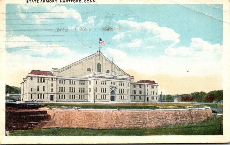 Connecticut Hartford The State Armory 1920