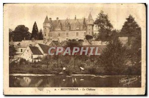 Postcard Old Montresor Chateau