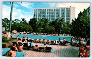 SAN JUAN, PUERTO RICO~ Palace Hotel EL SAN JUAN RESORT CENTRE Pool 1980 Postcard