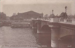 France Paris Le Pont de la Concorde et la Chambre des Deputes 1911 Photo