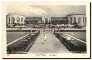 Old Postcard Deauville Casino