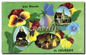 Postcard A Modern Thought Of Lourdes