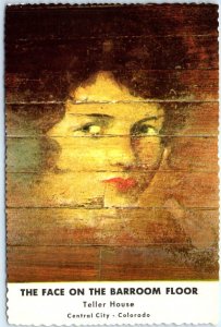 Postcard - The Face On The Barroom Floor, Teller House - Central City, Colorado