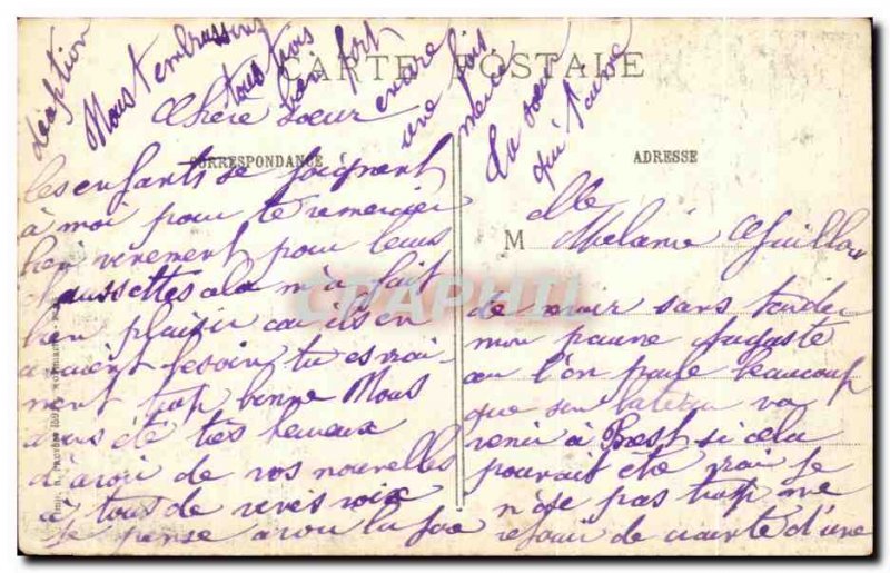 Old Postcard Arras La Cite Martye The area of ​​the station after the ter...