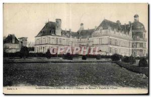 Old Postcard Saint Georges sur Loire West Chateau de Serrant Facade