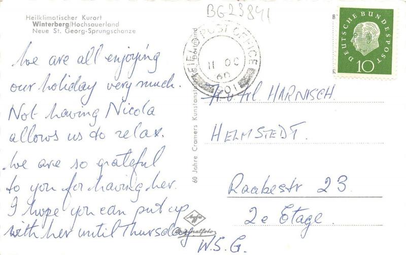 BG23841 winterberg hochsauerland   germany  CPSM 14x9cm