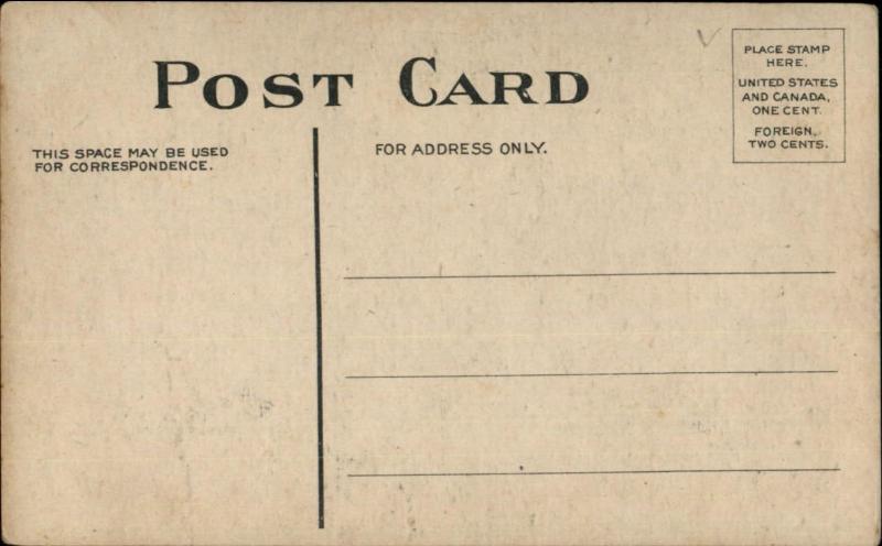 Patriotic Children Star Spangled Banner Lyrics Flag Eagle etc c1915 Postcard