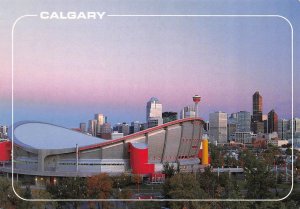 Calgary, Alberta Canada SADDLEDOME  Sports Arena~Hockey~Stadium  4X6 Postcard