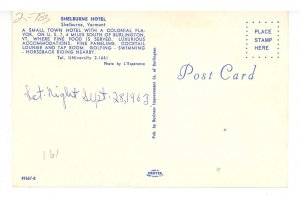 VT - Shelburne. Shelburne Hotel