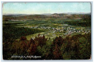 c1950's From Mt. Agassiz Aerial View Village Bethlehem New Hampshire NH Postcard