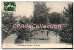 Postcard Old Verrieres Le Buisson Lake