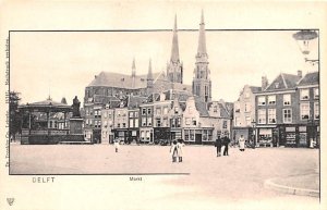 Markt Netherlands Postcard