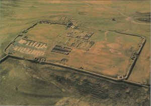 Northumberland Postcard - Aerial View of Housesteads Fort   RR23580