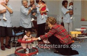 First Lady Nancy Reagan Foster Grandparents, Hyattsville, Maryland, USA Unused 