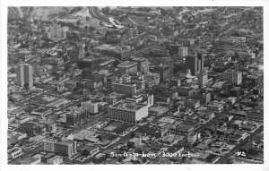 Postcard RPPC 1930s California San Diego Aerial View CA24-3244