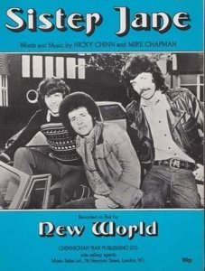 Sister Jane New World 1970s Sheet Music