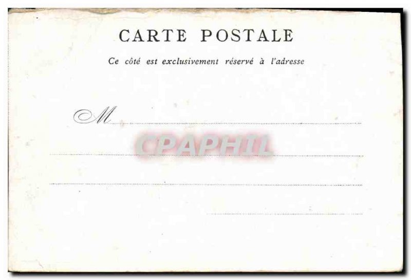 Old Postcard Edite Courthouse by the Bon Marche Paris