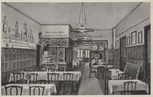 Weinhauses Kickel Bad Honnel Honnes German Restaurant Old Postcard